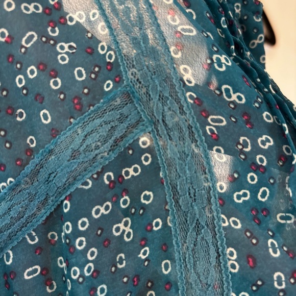 O'Neill Sheer Blue Maxi Sundress - Picture 12 of 16